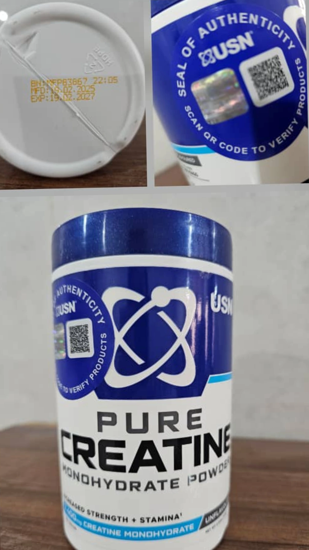 کراتین USNبا چک کد اصالت